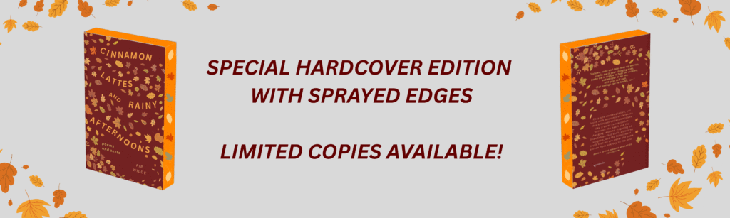 cinnamon lattes and rainy afternoons hardcover special edition