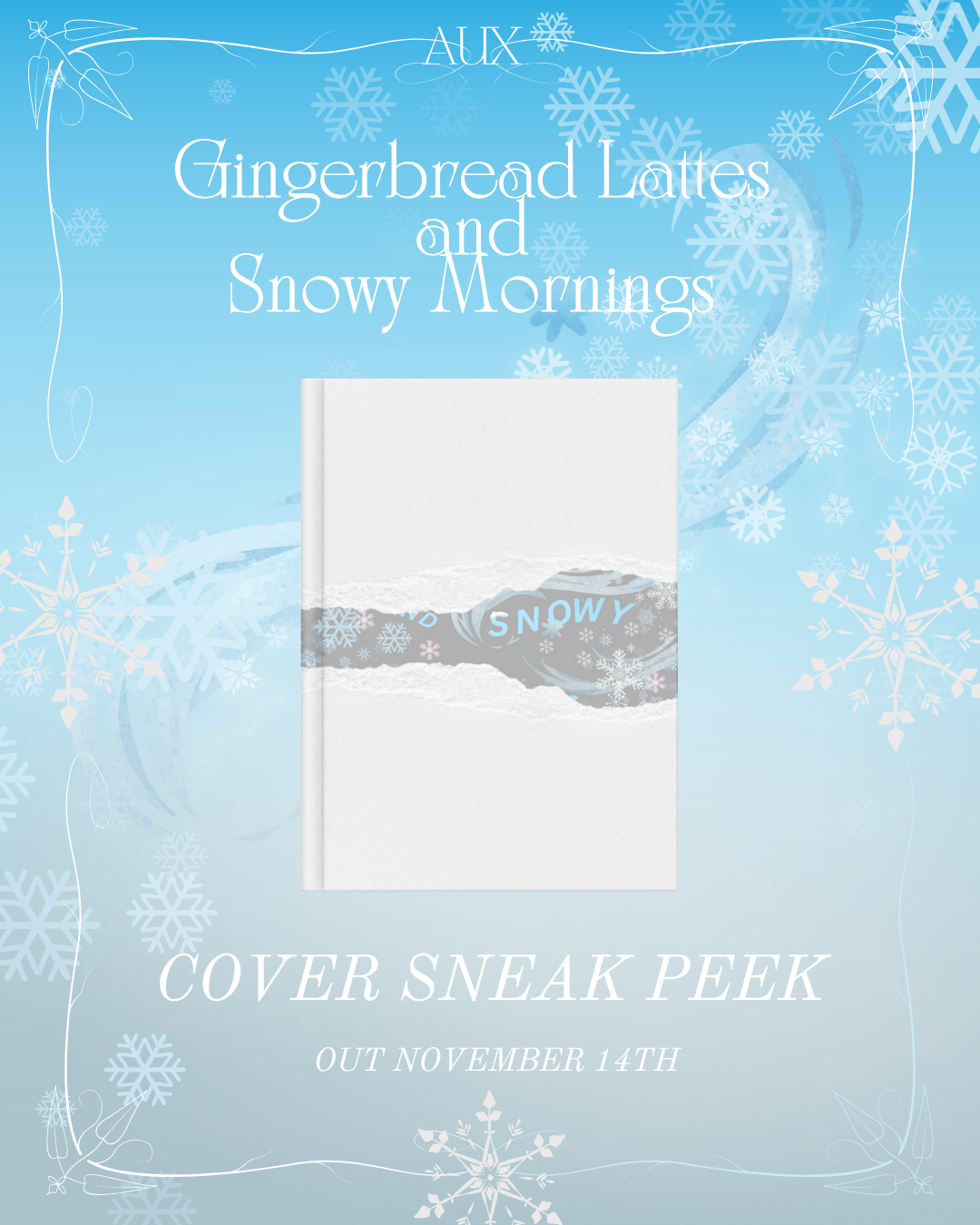 gingerbread lattes and snowy mornings paperback (preorder) gingerbread lattes and snowy mornings paperback (preorder)